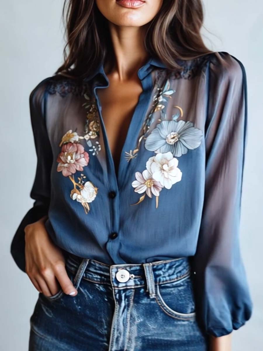 Amélie | Floral Blouse
