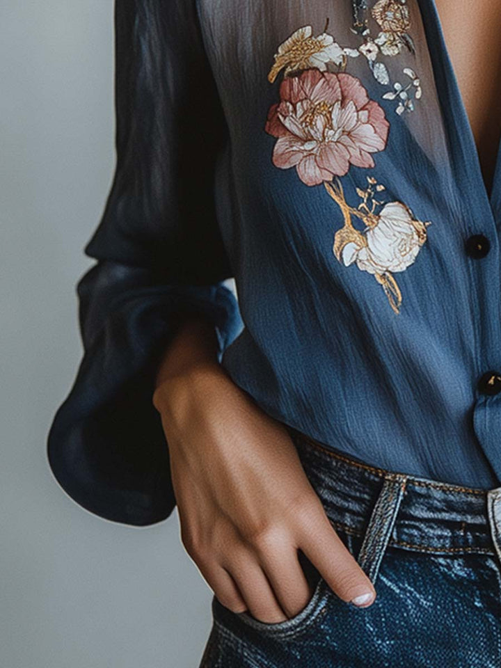 Noélra | Floral Blouse
