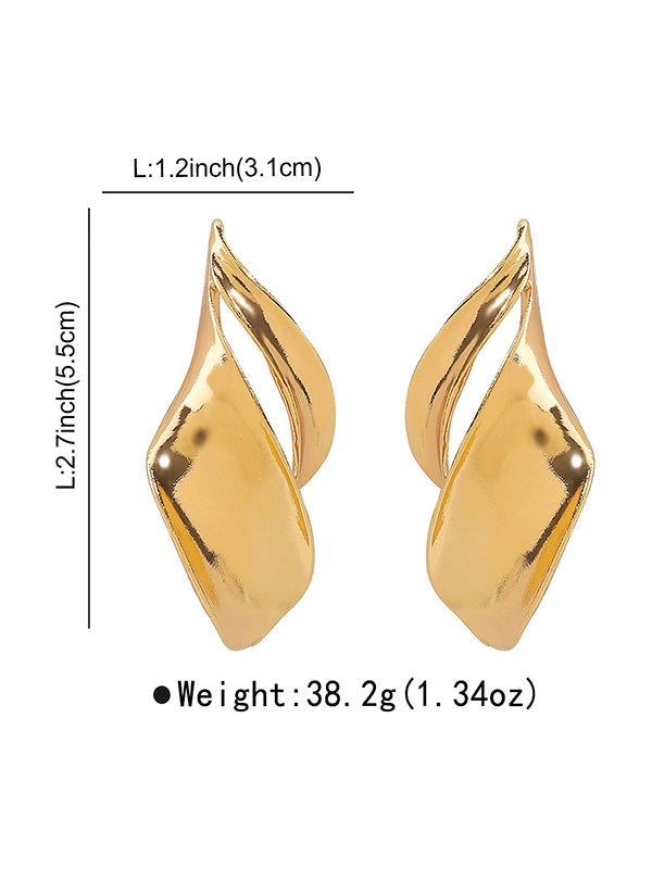 Geometric Drop Earrings