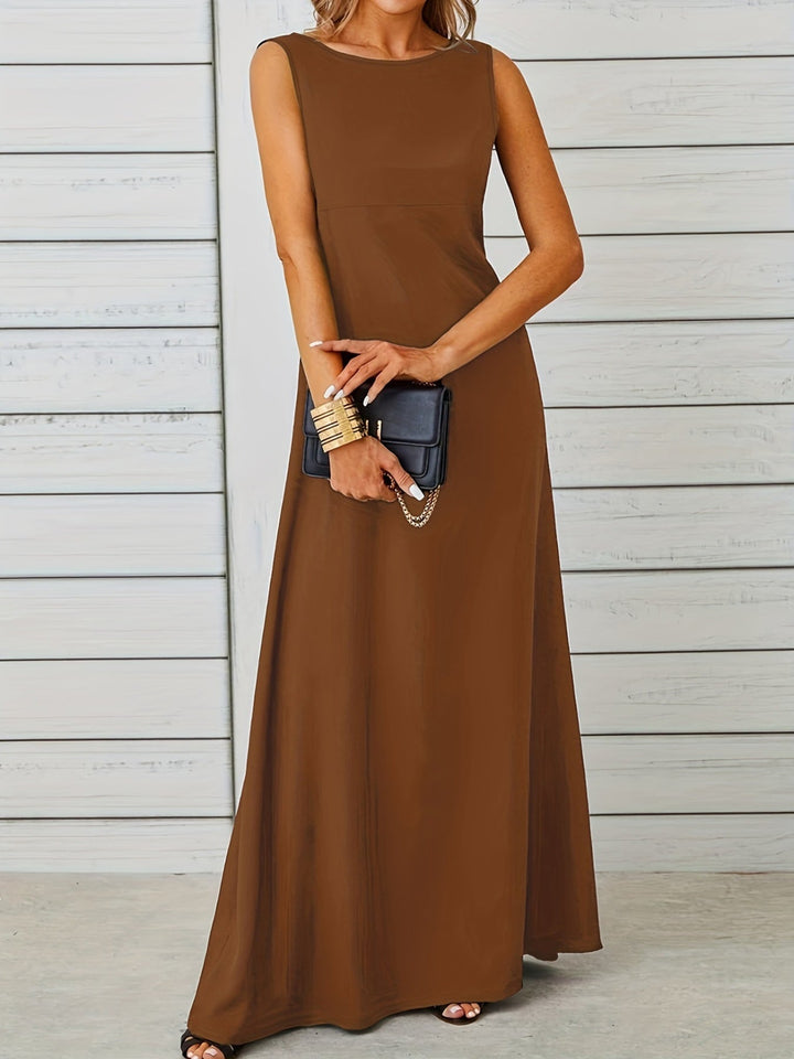 Aveline | Sleeveless Flow Maxi Dress