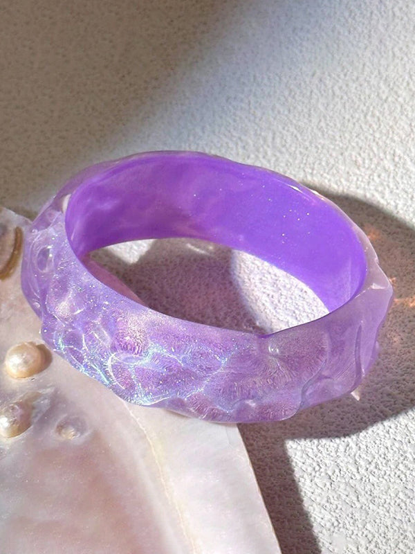 Geometric Resin Bracelet