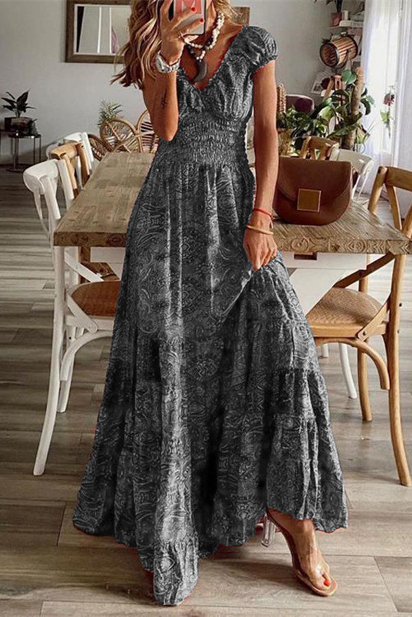 Ameline | Boho Maxi Dress