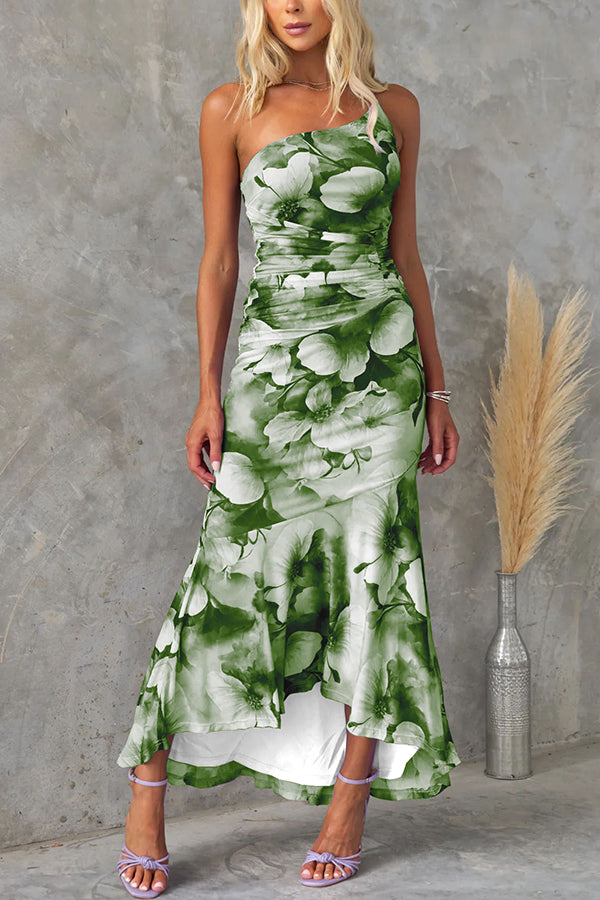 Seraphina | One Shoulder Maxi Dress