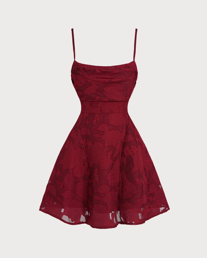 Reya | Floral Backless Mini Dress