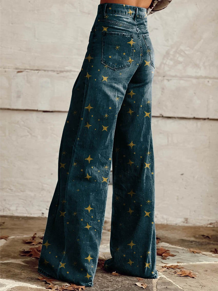 Sina | Boho Wide-Leg Trousers