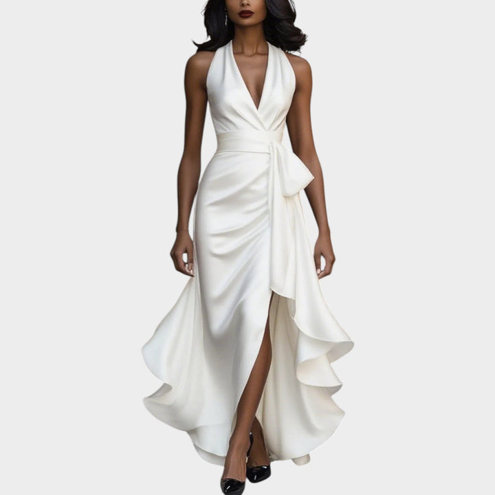 Avelora | Halter Wrap Gown