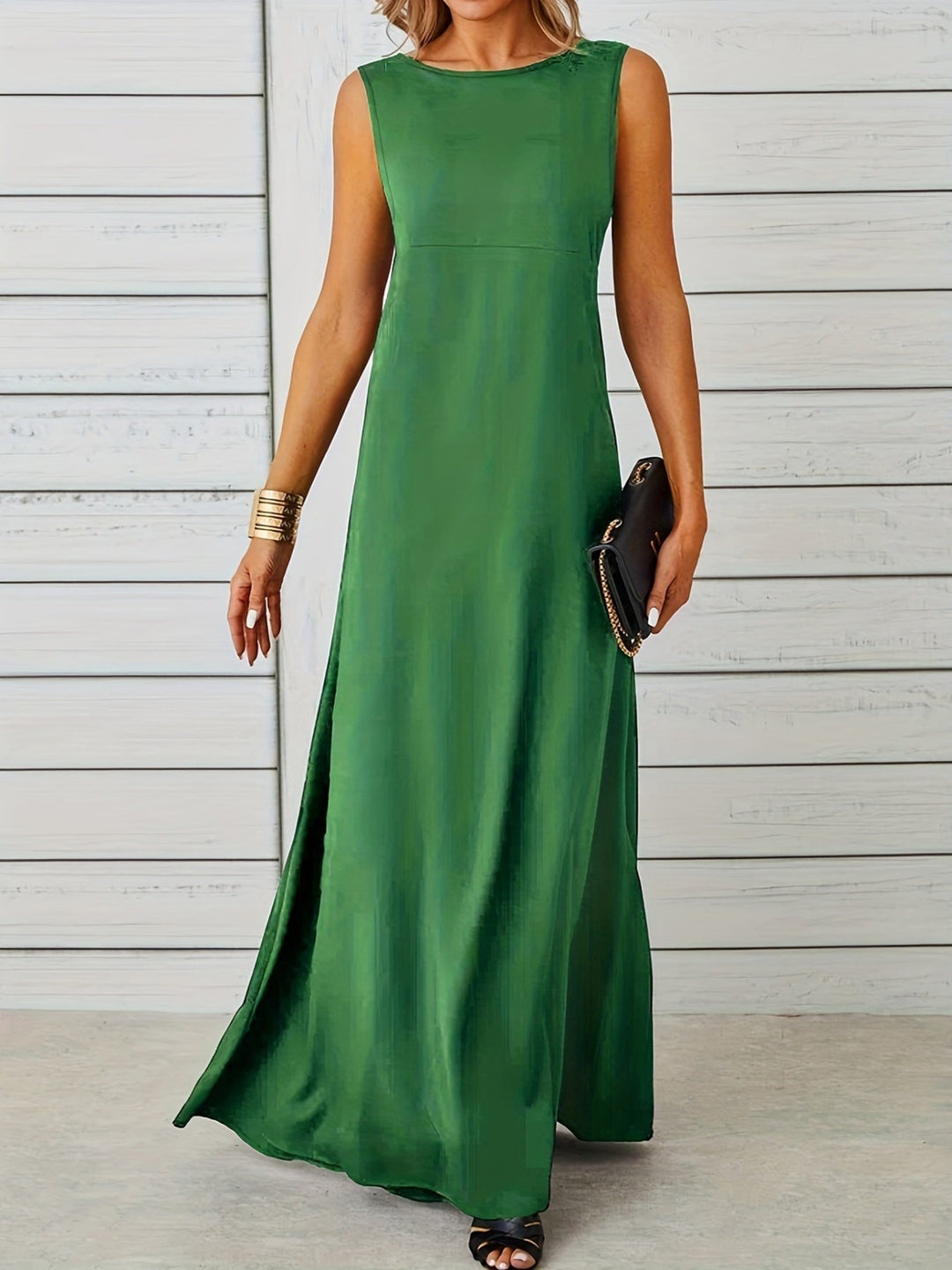 Aveline | Sleeveless Flow Maxi Dress