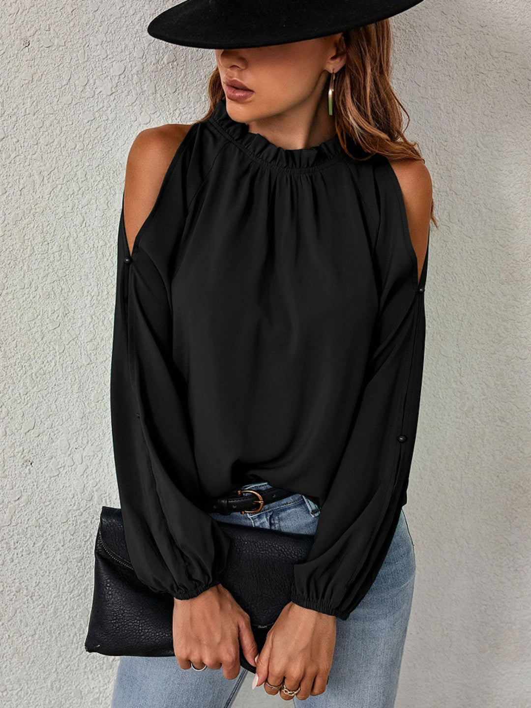 Marielle | Cold-Shoulder Blouse