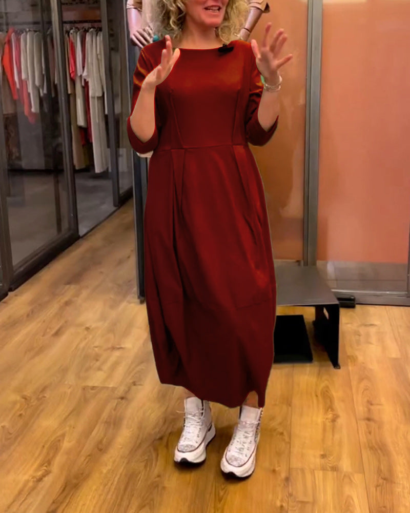 Hanna | Autumn Midi Dress