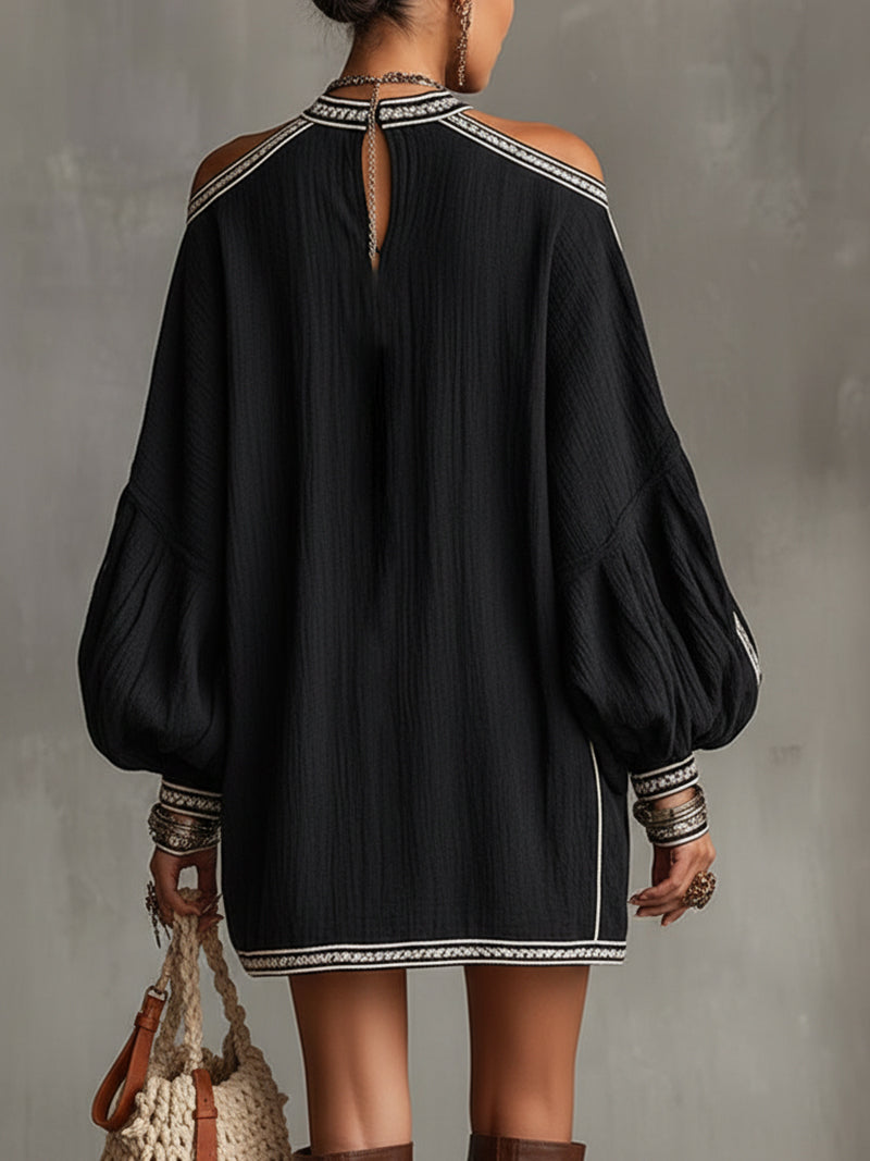 Zoréa | Cold Shoulder Mini Dress