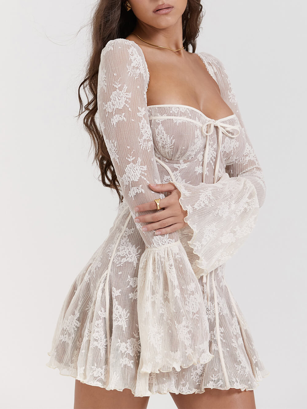 Valora | Lace Mini Dress