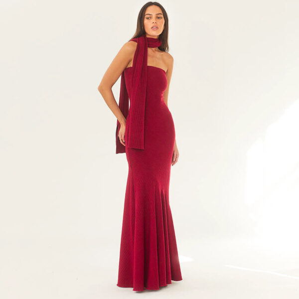 Nyvéra | Strapless Maxi Dress
