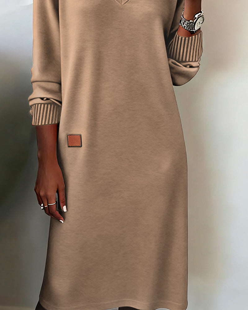 Sirella | V Neck Midi Dress