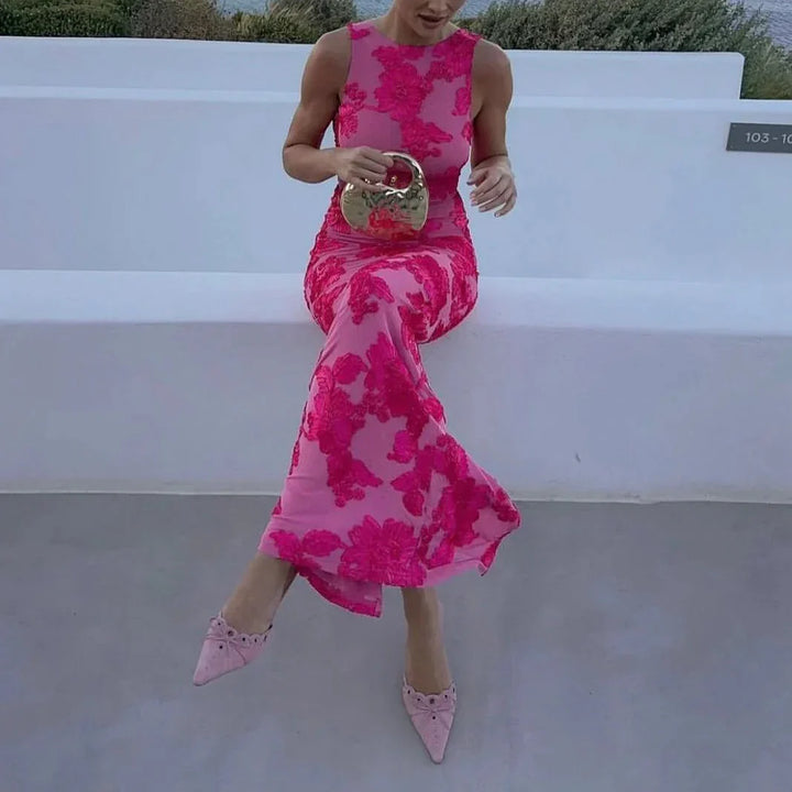 Soléra | Embroidered Maxi Dress
