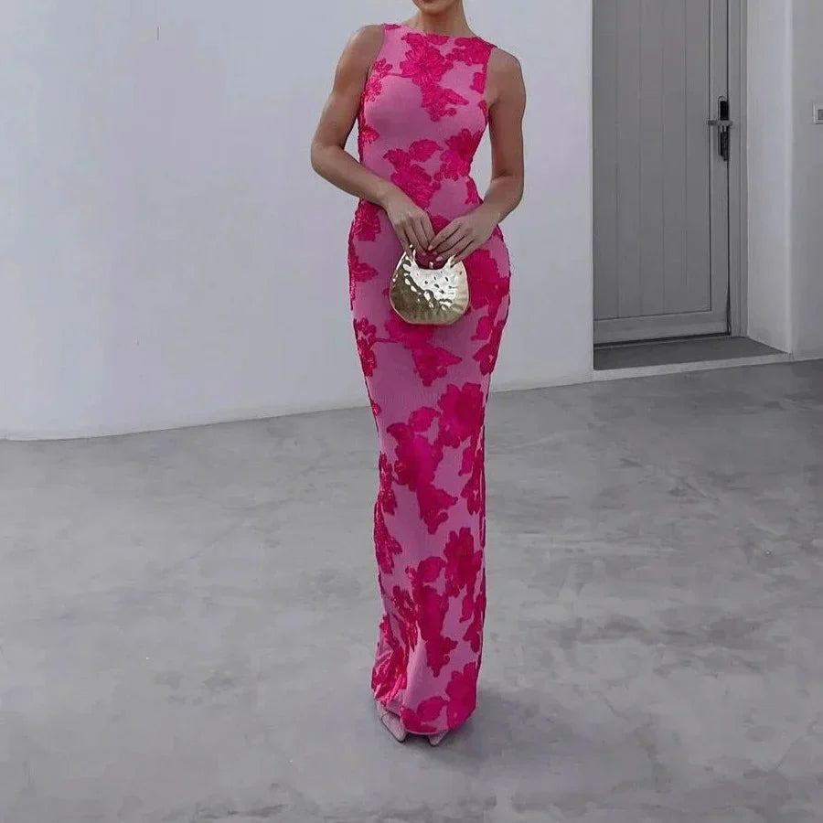 Soléra | Embroidered Maxi Dress