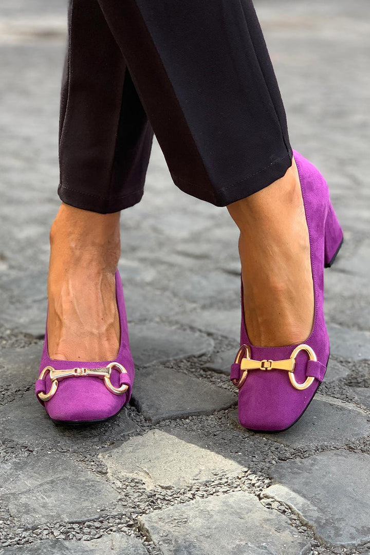 Ash | Square Toe Block Heel Sandals