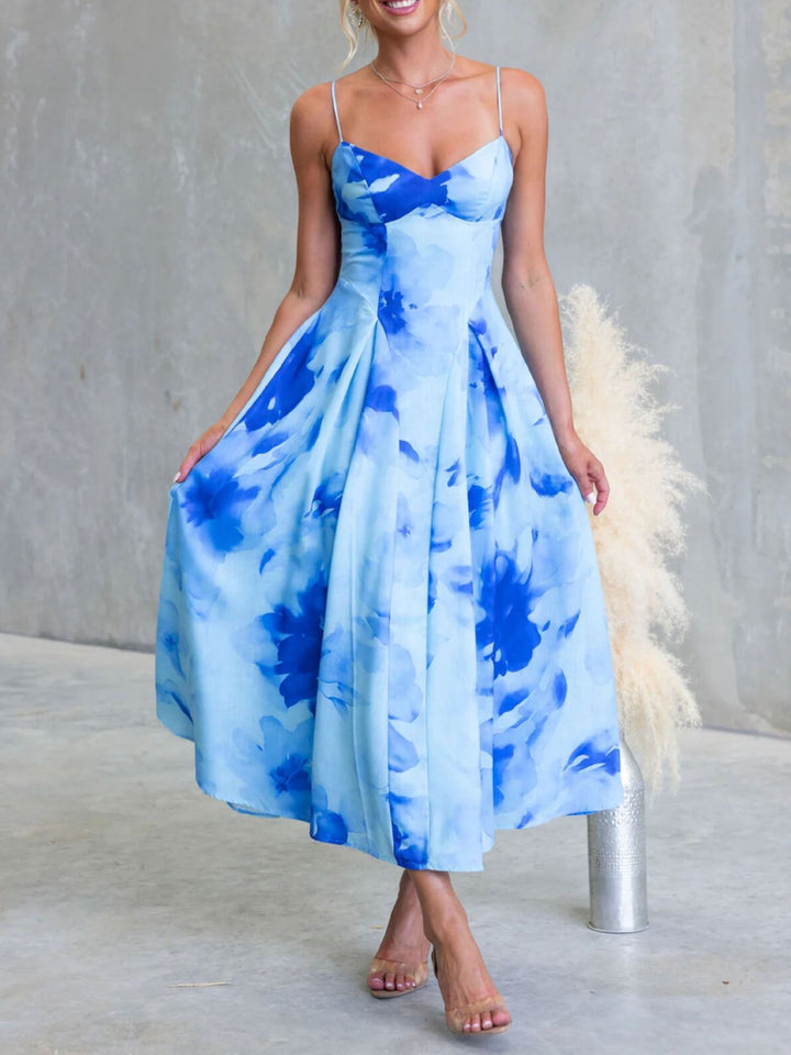 Roséa | Floral Midi Dress
