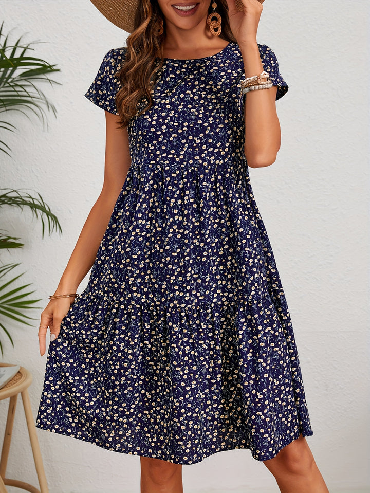 Amelie | Floral Midi Dress