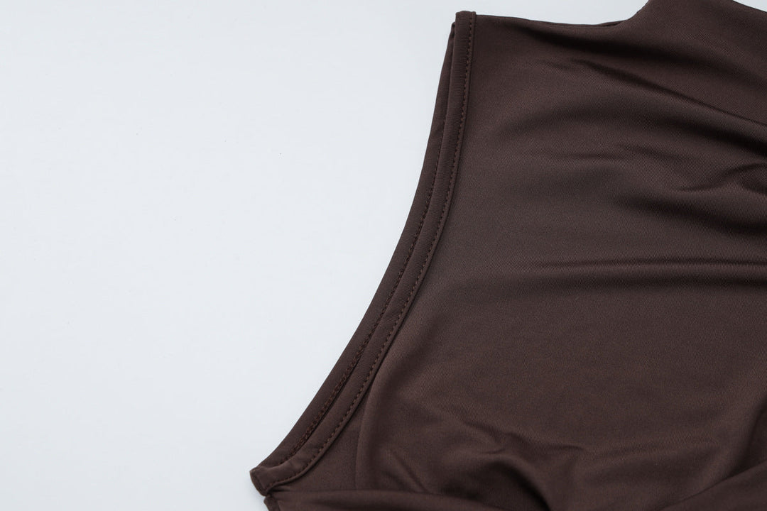 Rovienne | Asymmetrical Drape Dress