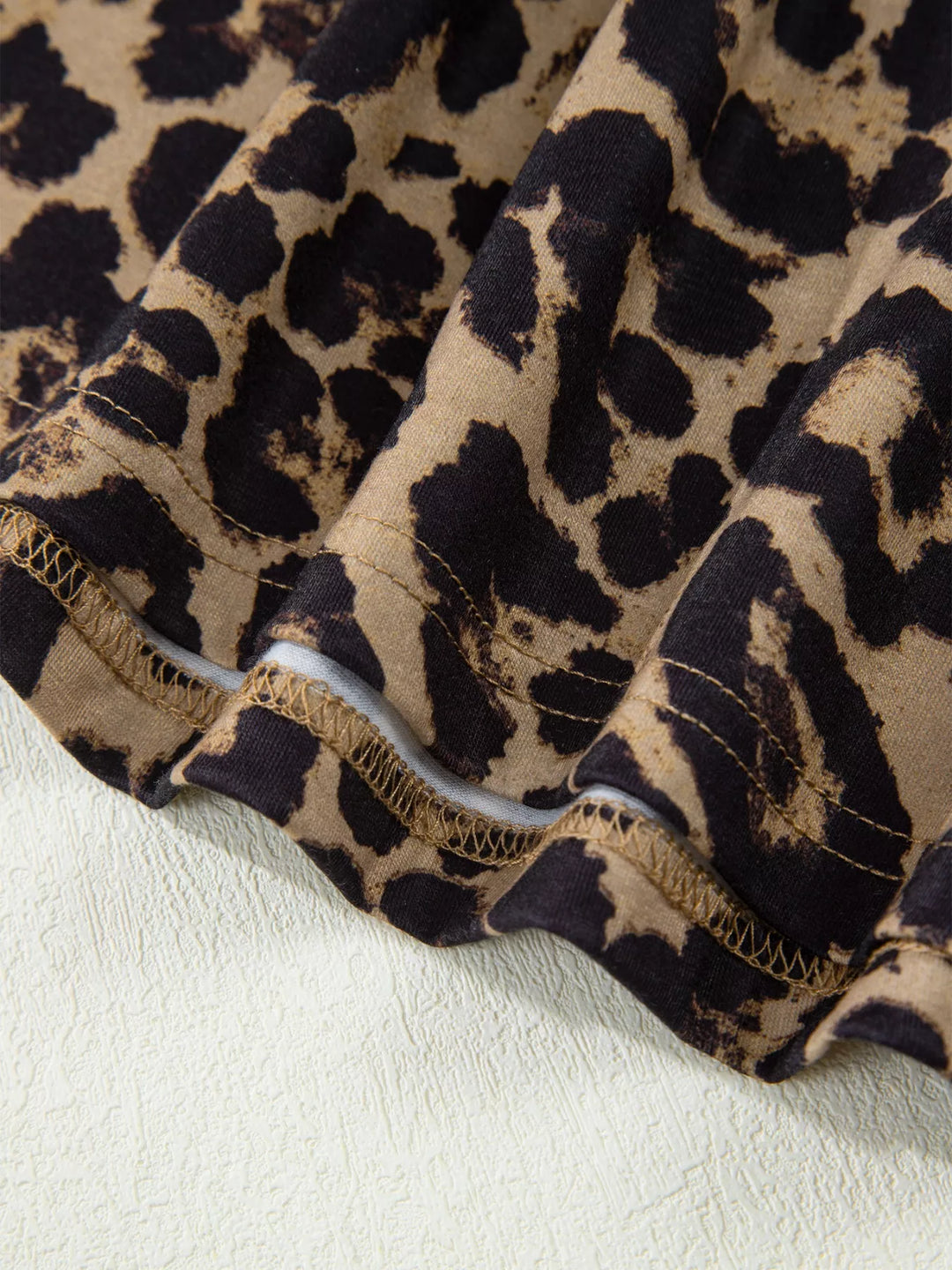 Noelle | Leopard Square Neck Top
