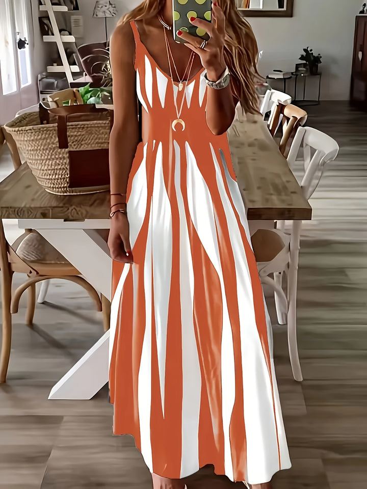 Miala | Striped Maxi Dress
