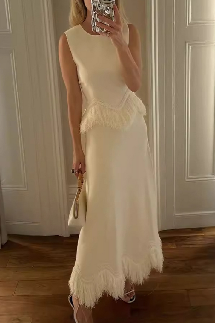 Soléna | Fringe Two-Piece Set