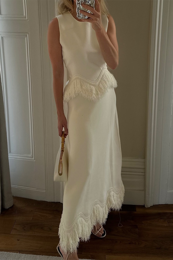 Soléna | Fringe Two-Piece Set