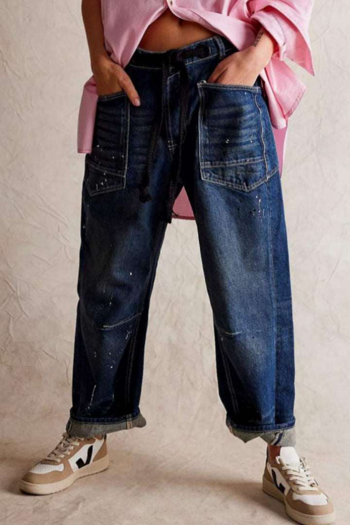 Aureline | Patchwork Denim Jeans
