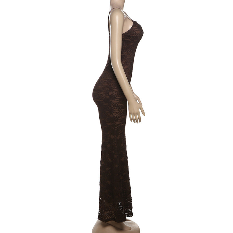 Velmira | Lace Maxi Dress