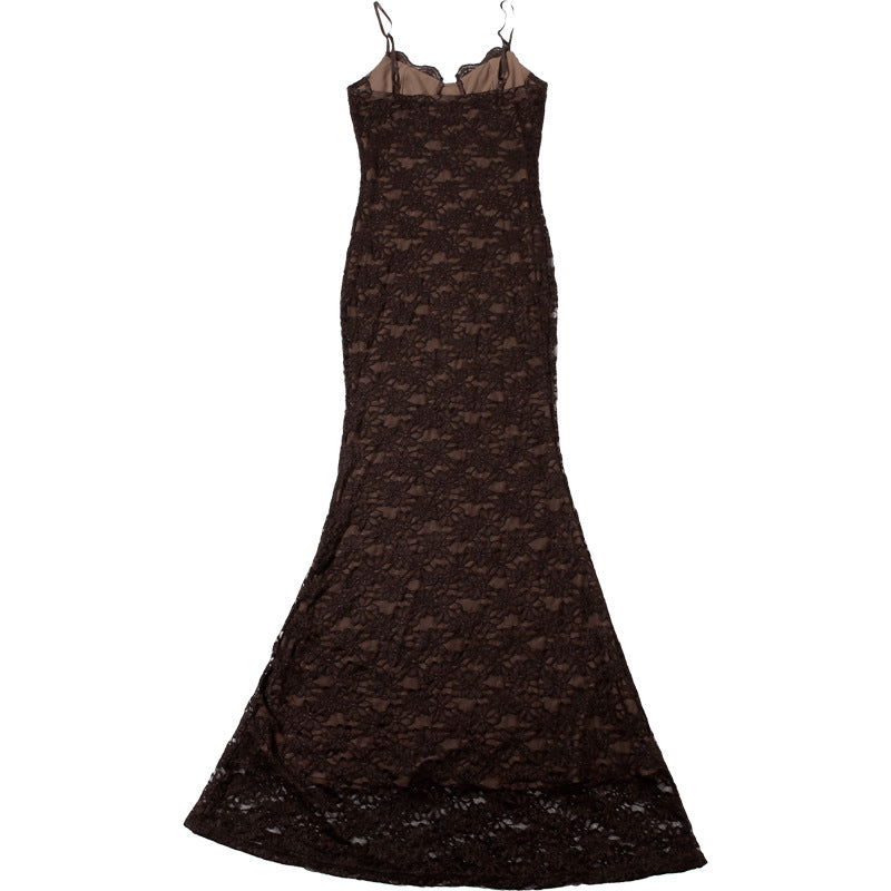 Saelune | Lace Maxi Dress