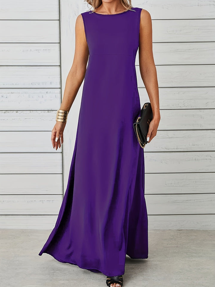 Aveline | Sleeveless Flow Maxi Dress