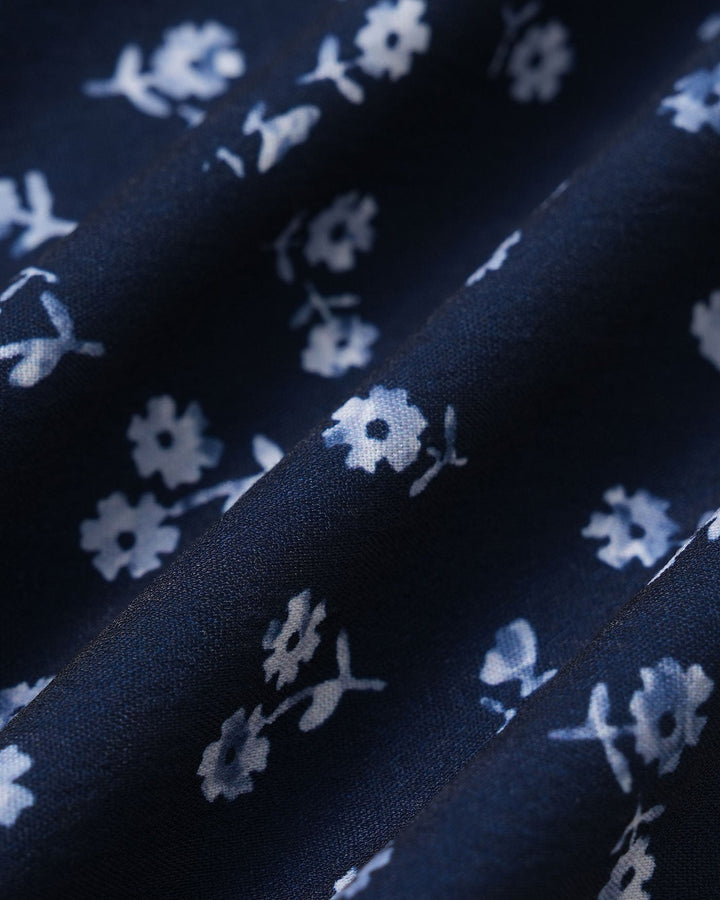 Nara | Floral Square Neck Mini Dress