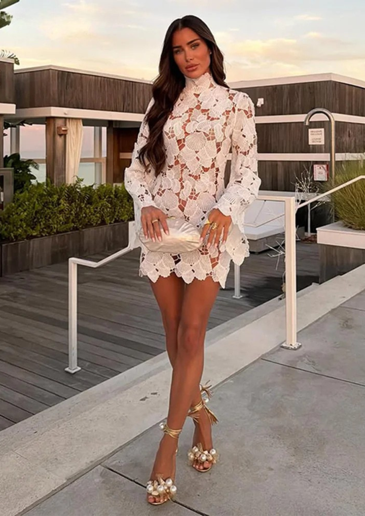 Tyla | Crochet Mini Dress