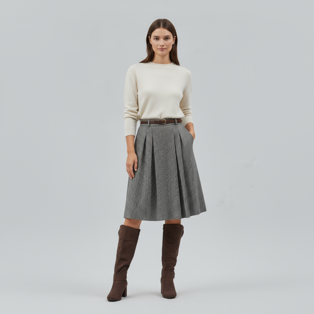 Arden | Bottes Hautes en Suédine pour Femme