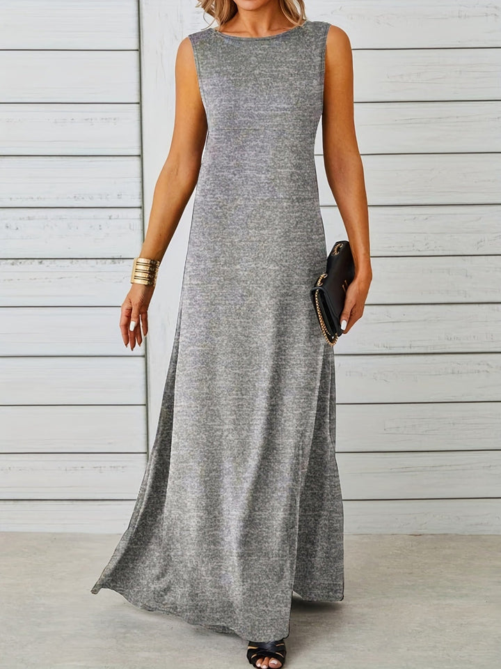 Aveline | Sleeveless Flow Maxi Dress