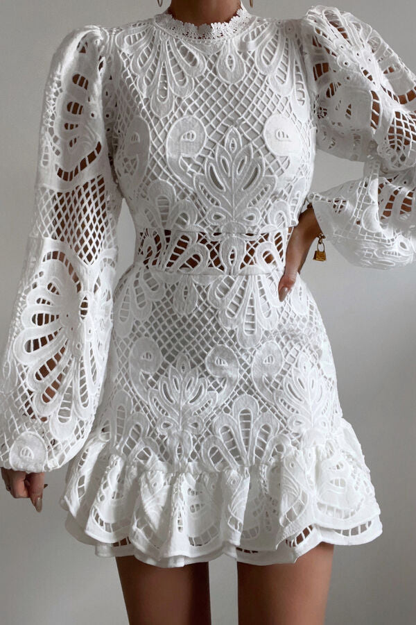 Natalie | Lace Mini Dress