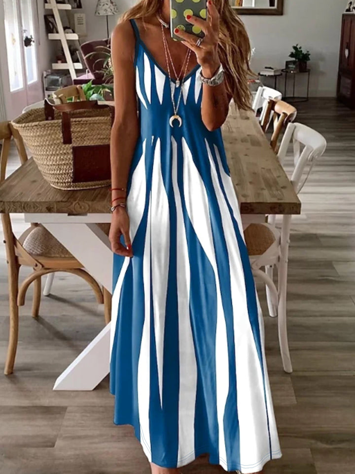 Miala | Striped Maxi Dress