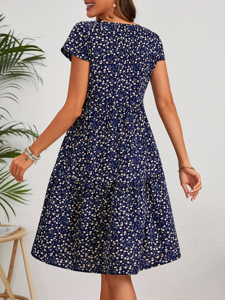 Amelie | Floral Midi Dress