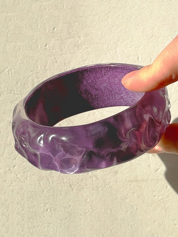 Geometric Resin Bracelet