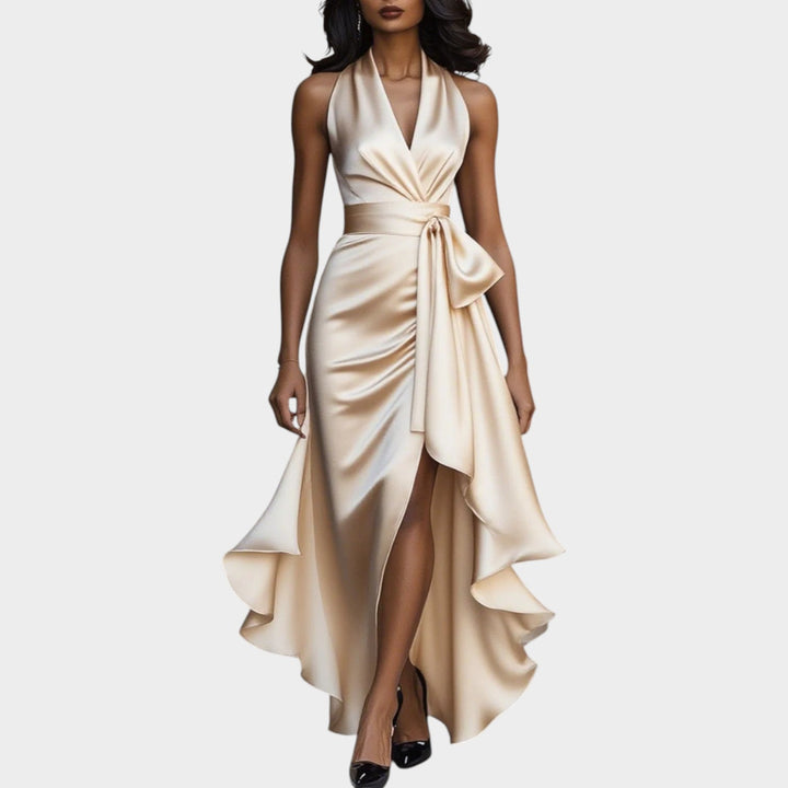 Avelora | Halter Wrap Gown