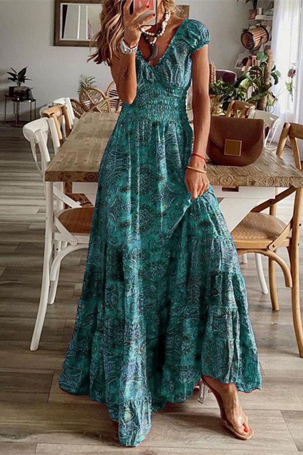 Ameline | Boho Maxi Dress