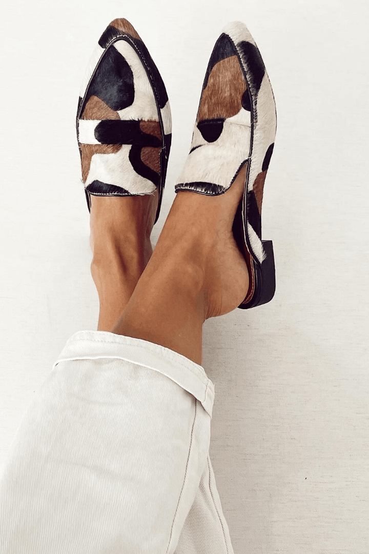 Delilah | Abstract Print Loafers