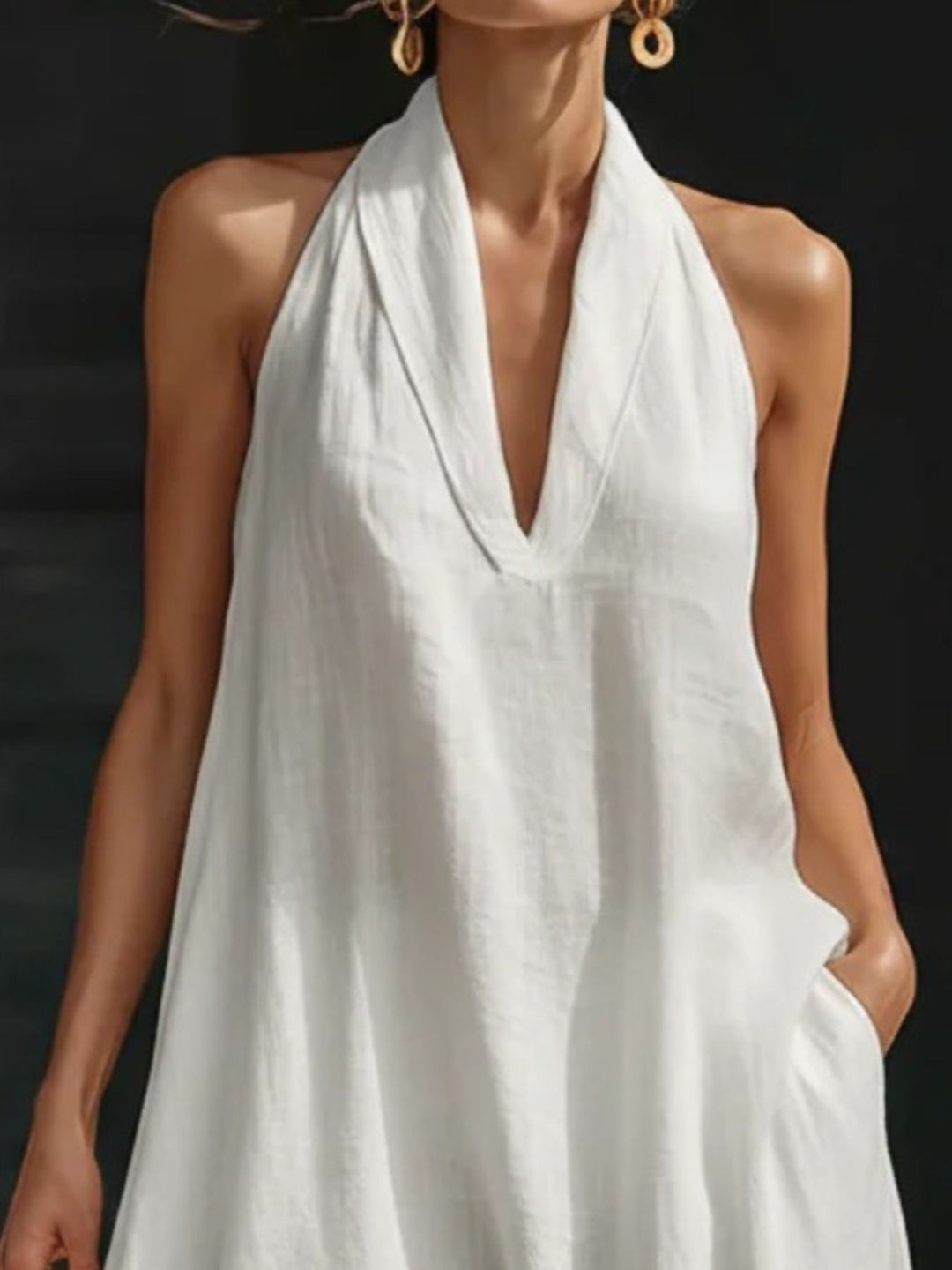 Avena | Halter Maxi Dress