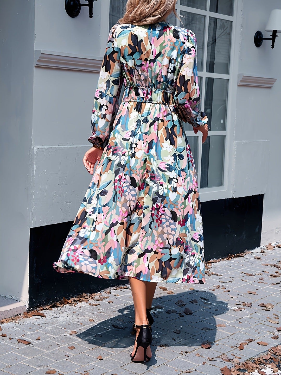 Mira | Floral Midi Dress
