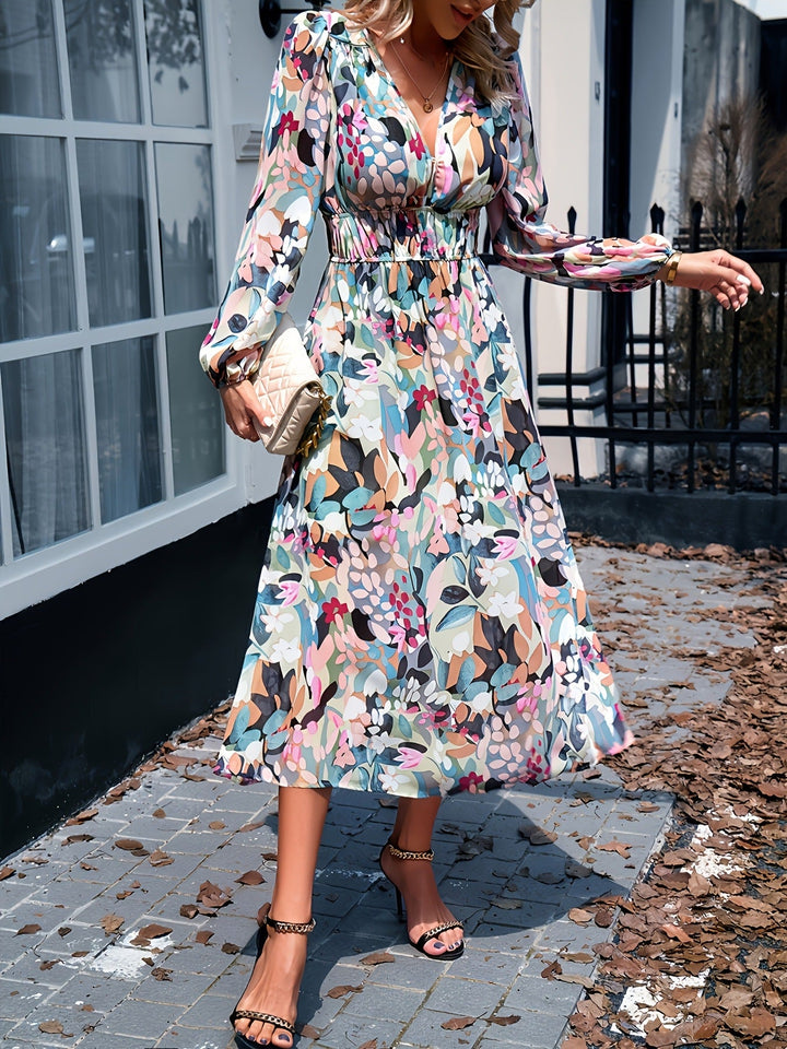 Mira | Floral Midi Dress