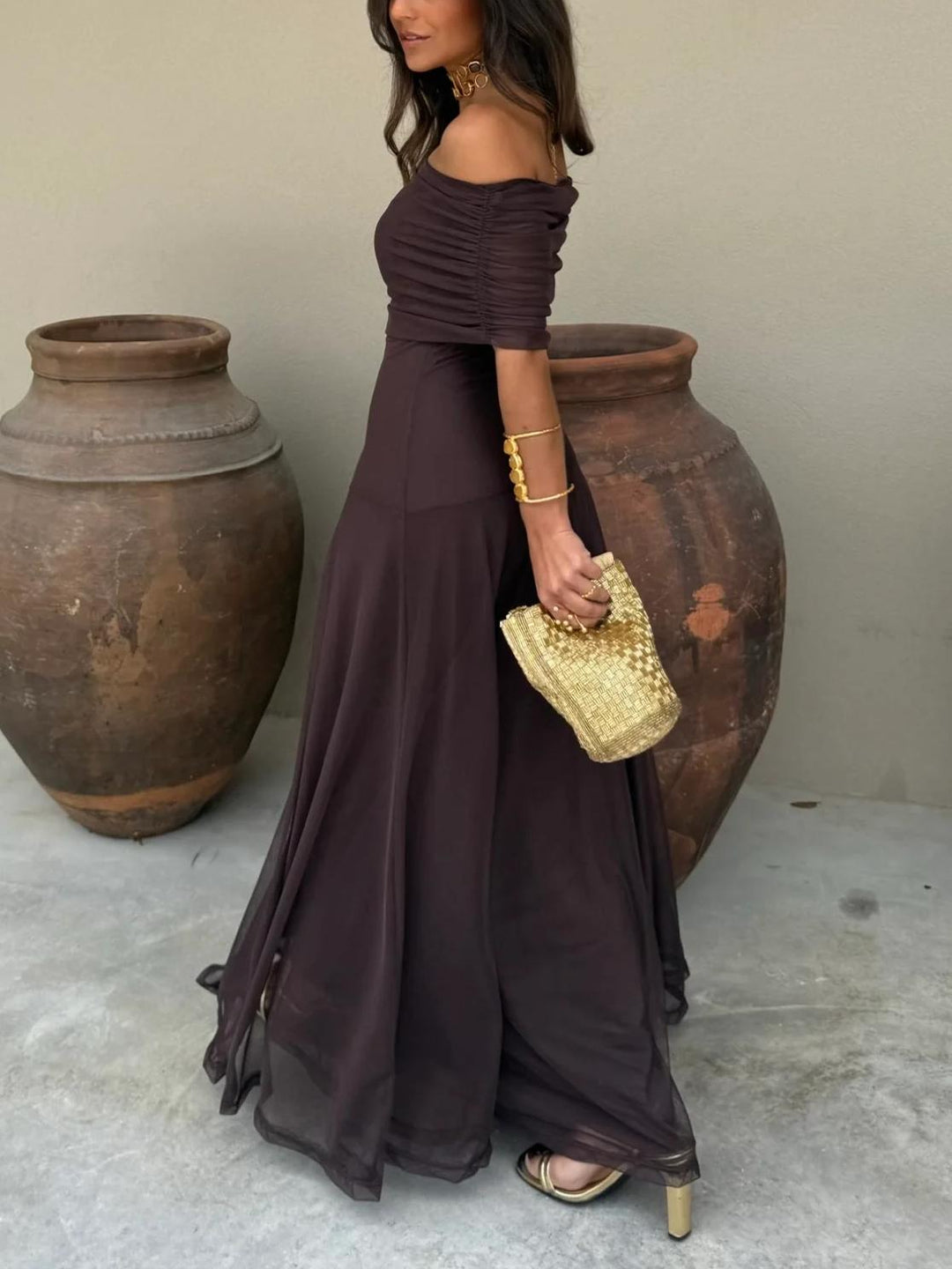 Léonie | Off Shoulder Dress