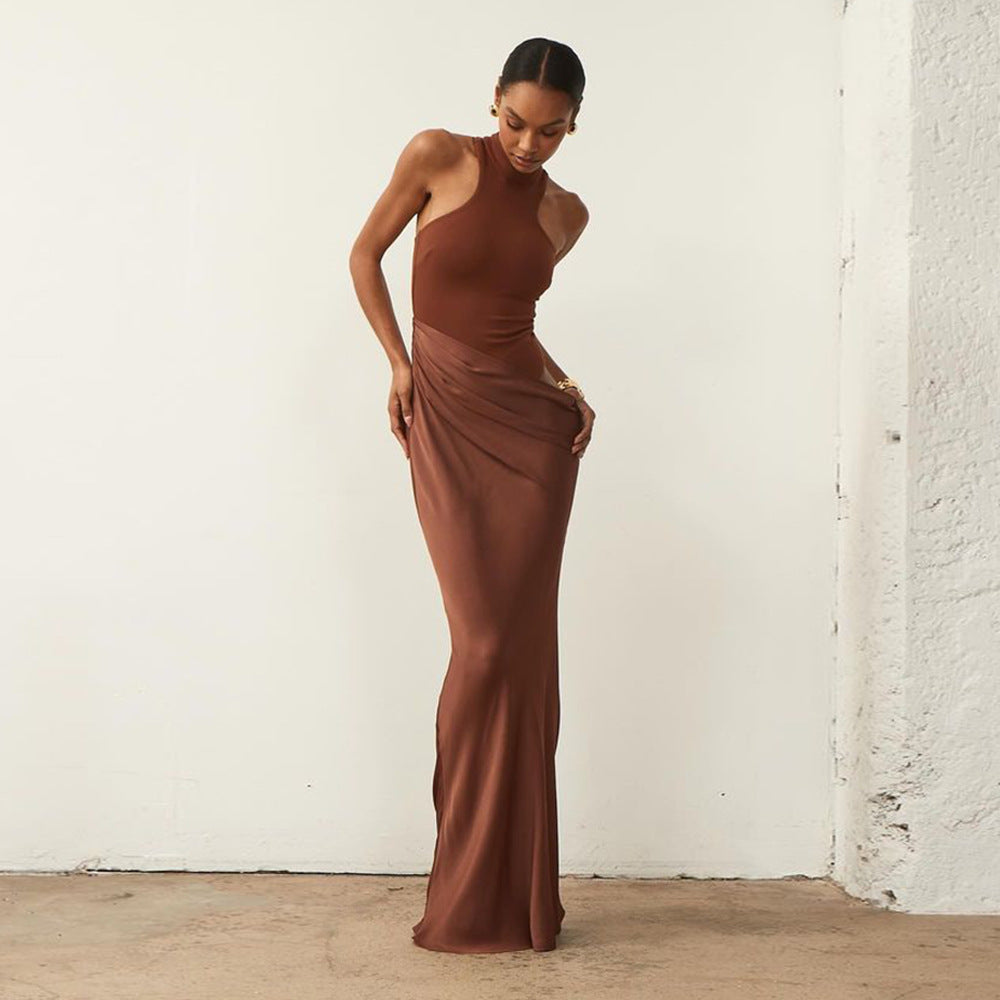 Seralya | Draped Maxi Dress