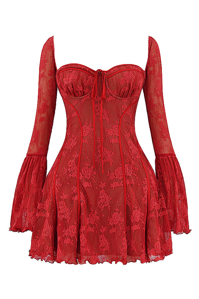 Valora | Lace Mini Dress