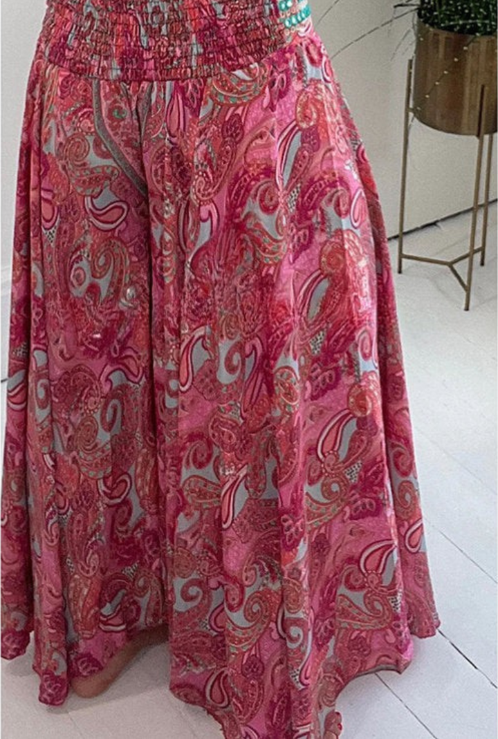 Avenya | Flowing Boho Maxi Skirt