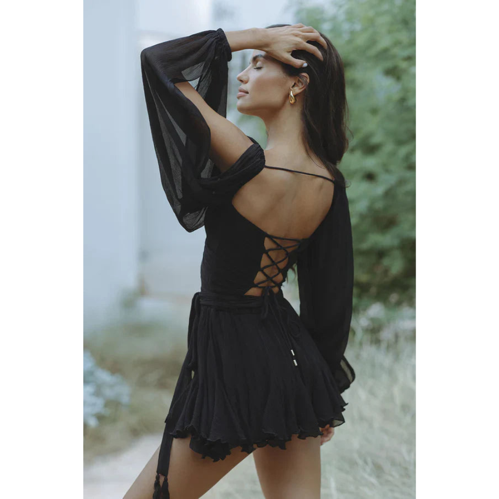 Henna | Wrap Mini Dress
